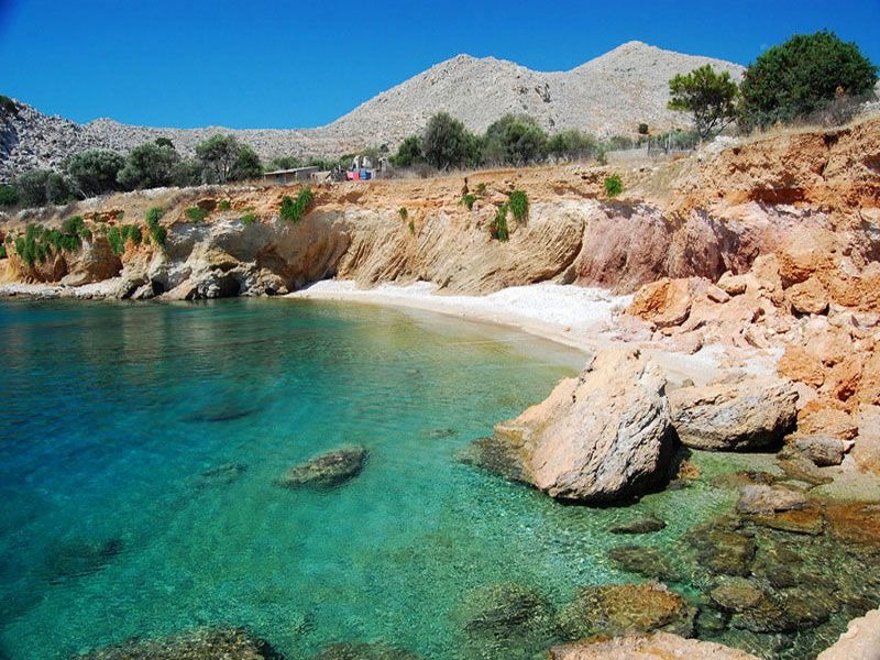 Halki island beaches